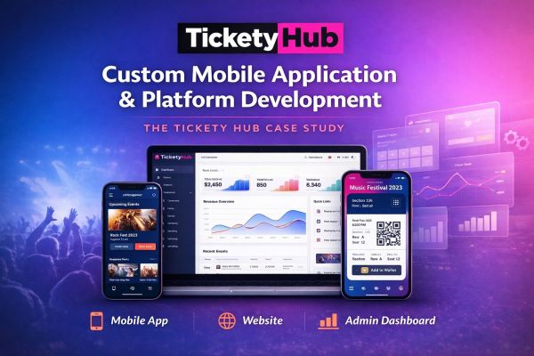 Custom Mobile Application & Platform Development: The Tickety Hub Case Study - Beyond Limits Marketing digital marketing insights