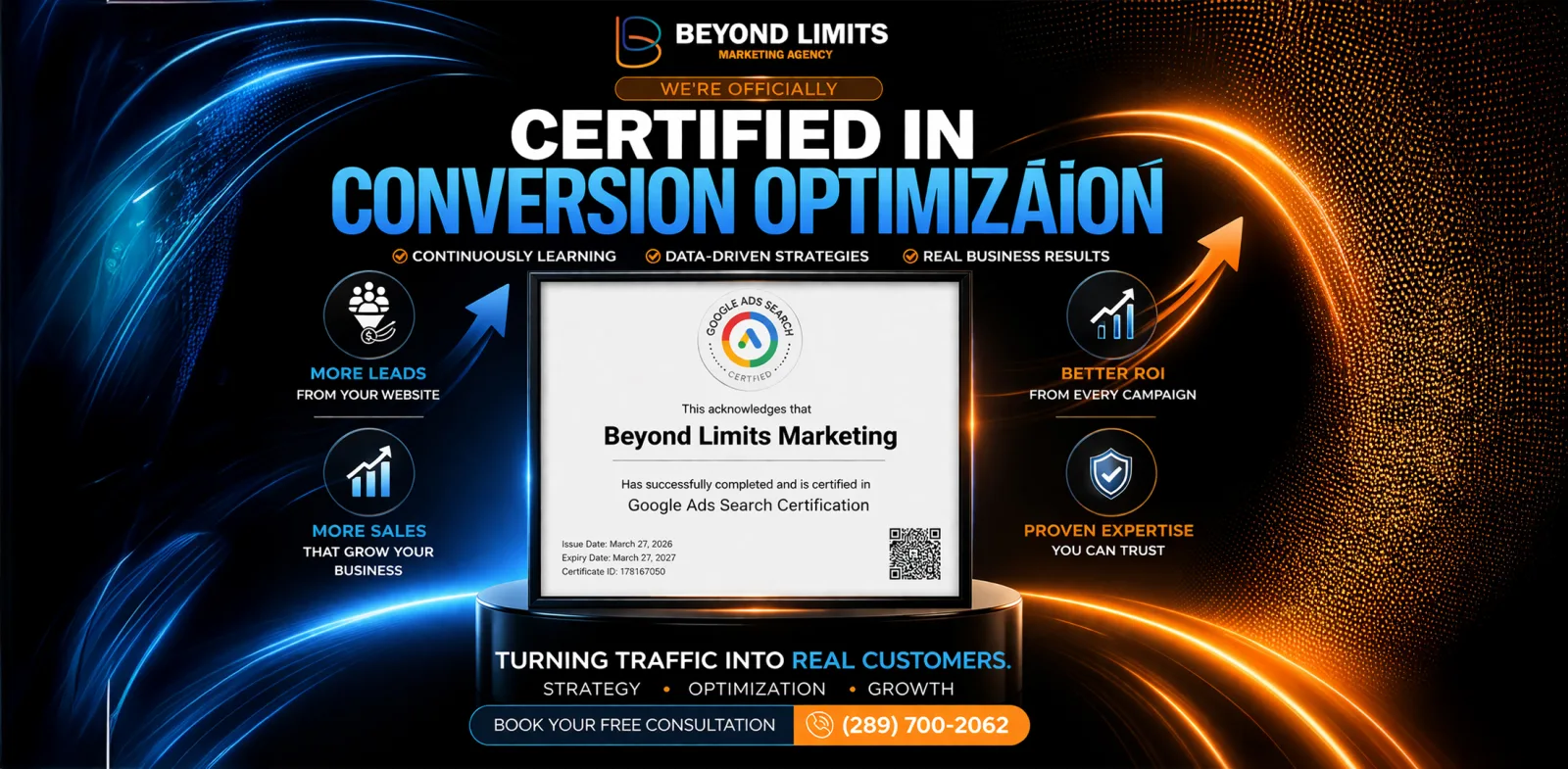 Conversion Optimization in 2026: How Businesses Turn Traffic Into Revenue - Beyond Limits Marketing digital marketing insights